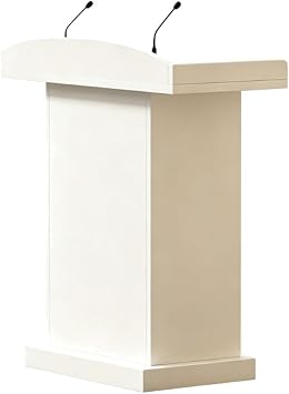 Podium, Lectern Wooden Podium Lectern Podium Stand Church Podium Classroom Podium Host Stand Restaurant White