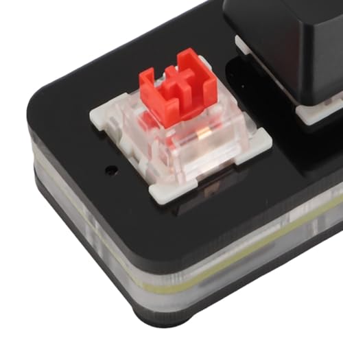 Clavier de jeu mécanique 3 touches USB noir programmable RVB switch rouge - 3