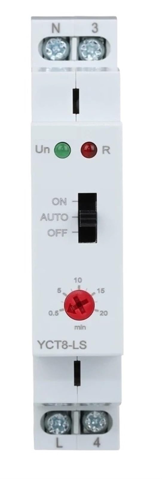 Relais temporisé multifonction AC 230V fin des oublis d'éclairage