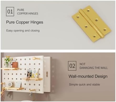 Modern Yellow Wood Fuse Box Cover with Shelves – Stylish Electrical Meter Box Panel for Living Room Decor (40x30cm) – Decorative Breaker Box Wall Covering