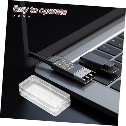 Caja protectora para disco duro USB transparente miniatura 4