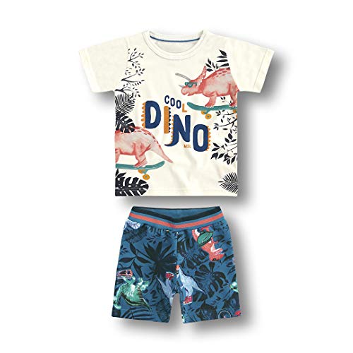 Conjunto Dino Jungle Marisol meninos, Branco, GB