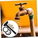 IWOWHERO Full Copper 1-piece Faucet Horseshoe Installation Kit Stainless Steel Faucet Nut Tool Repair