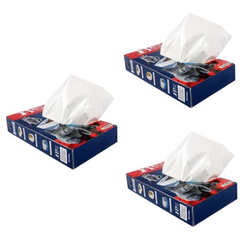 Sosoport 30 Peças suprimentos para gatos resina recipiente sacos de lixo bolsa de areia para gatos b