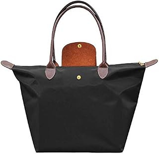 TCHH-DayUp Women's Stylish Waterproof Zipper Tote Bag Handbag Nylon Travel Shoulder Beach Messenger
