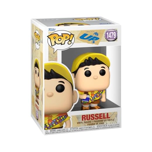 Funko Pop! Disney: UP - Russell​ - Figura de Vinilo Coleccionable - Idea de Regalo- Mercancia Oficial - Juguetes para Niños y Adultos - Movies Fans - Muñeco para Coleccionistas y Exposición