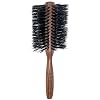 Spornette Italian Rounder Boar Bristle Round Hair Brush for Women & Men - Large Round Brush for Blow Drying, Styling & Volumizing - Wooden Brush for Medium to Long Thick, Fine, Curly or Straight Hair