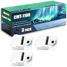 CWT-1100 Waste Toner Box Compatible for Pantum CP1100 1100DN 1100DW 1105 CP1105DN 1105DW 1150 1150DN 1150DW CP1155DN 1108DN 2200DN 2250DN Printers, Replacement CWT1100 3 Pack Black