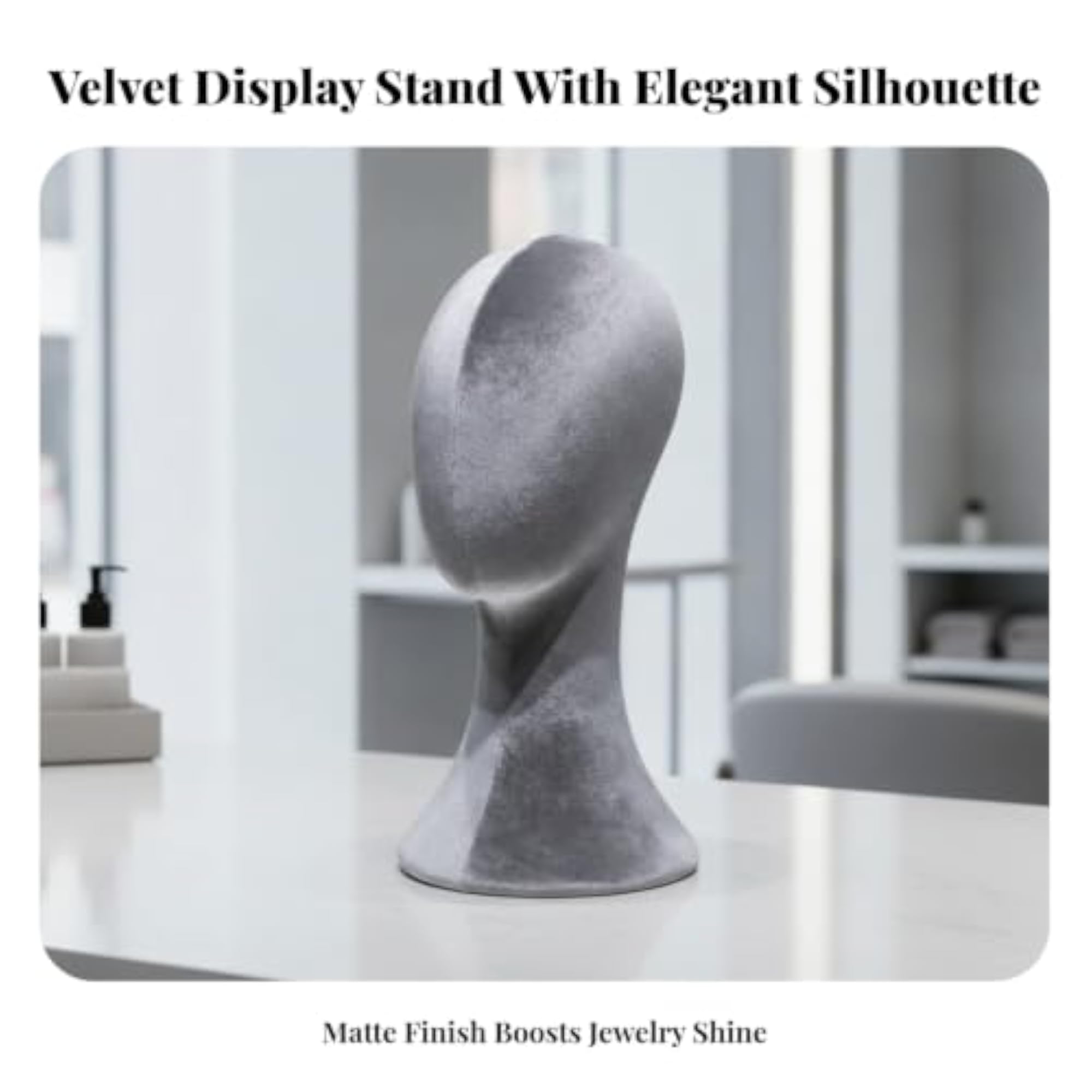 Pin-Friendly Head Form with Flared Base