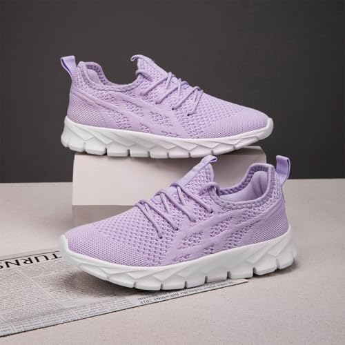 Image of DLWKIPV Womens Slip on Walking Tennis Shoes for Women Work Running Athletic Gym Sports Sneakers Lightweight Casual Shoe