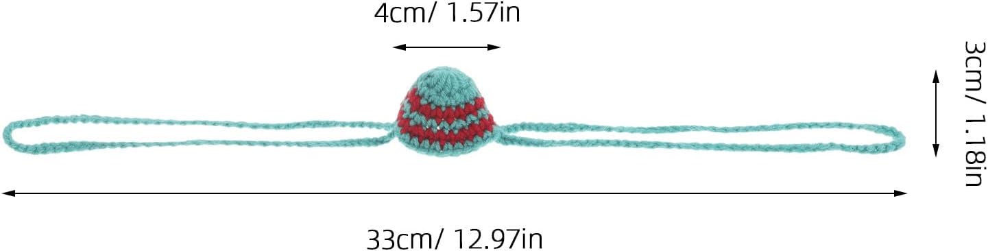 IWOWHERO Nose Warmer: Unisex Handmade Nose Shield Guard - Winter Yarn Knitted Protector for Sleeping Running Parties and Holiday Decor