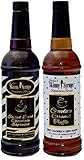 Jordans Skinny Syrups Sugar Free Signature Series 2 Pack - Salted Dark Chocolate Espresso and...