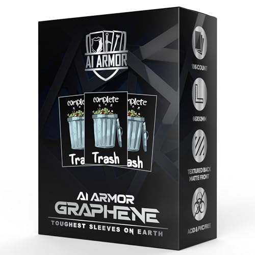 (Complete Trash) - 105ct Matte TCG/MTG Card Art Sleeves by Ai Armor (Graphene)