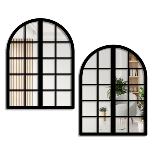 Image of Sehaz Artworks Decorative Mirror for Wall Decoration | Home Decoration Items for Living Room | Wall Hanging decoration | Jharokha Wall Decor Items for Living Room | Wall Decor Items for Bedroom