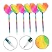 CAXUSD Cute Pens Pom Pom Pen Ballpoint Pens Heart Pompom Pen Writing Tool for Girls