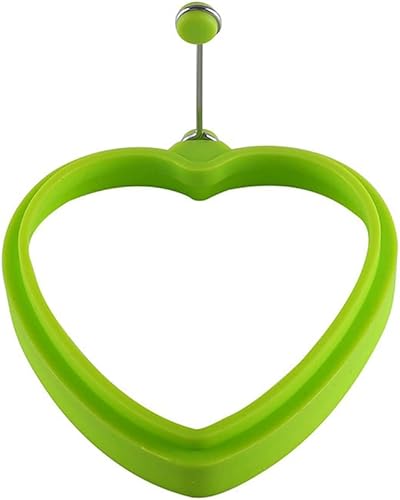 Vista 12 de SEIWEI Molde de huevo frito Anillos de cocina de huevo antiadherente DIY Pancake Hornear Herramienta de cocina Forma de corazón Rojo