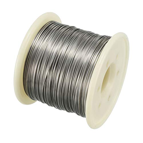 Fil de nichrome Cr20Ni80 pour résistance de chauffage stable uxcell 0.5mm