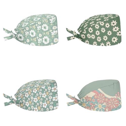 Scrub Cap Set 4 Pack miniatura 1