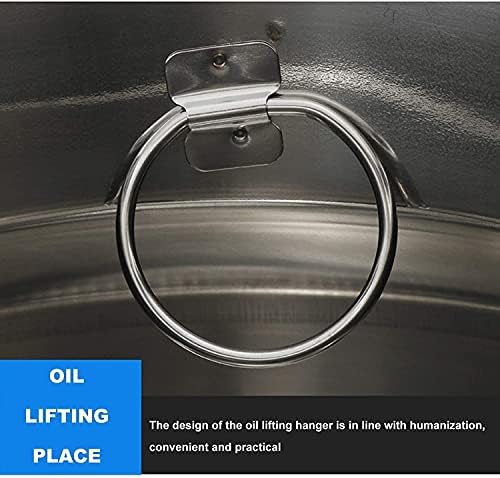 Stainless Steel Airtight Transport Barrels, Stainless Steel Airtight Barrels, Heavy-Duty with Sealing Lids, Wine Barrels, Brewing Barrels, Storage Tanks, Milk Barrels,22L