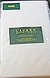 Ralph Lauren Set of Dunham Sateen King Size Pillowcases White -300 Thread Count 100% Cotton-