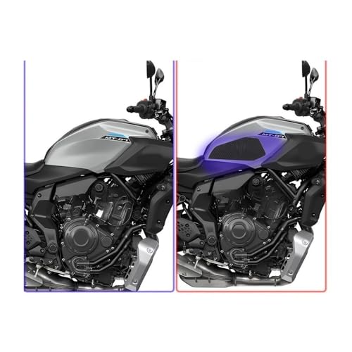 Protection de réservoir MT-07 2025 accessoires antidérapants moto - 6