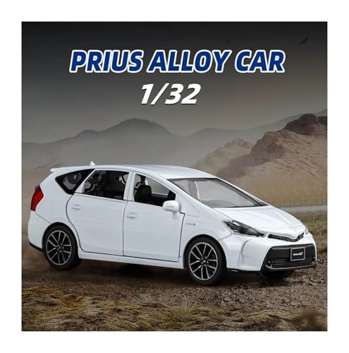 Modelo decorativo de coche 1:32 para colección Prius miniatura 2