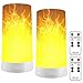 Led kerzen flackernde flamme mit Fernbedienung,LED-Leuchtmittel mit Flammeneffekt, 2 Stück LED-Flammenlicht für Thanksgiving