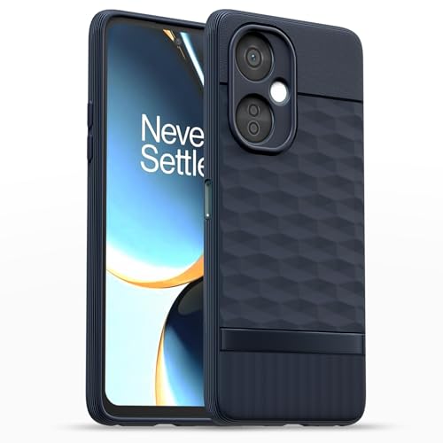 Image of Outlouders Back Cover for OnePlus Nord Ce 3 Lite 5G | TPU Soft Flexible Shockproof | Full Camera Protection Back Case (Blue)