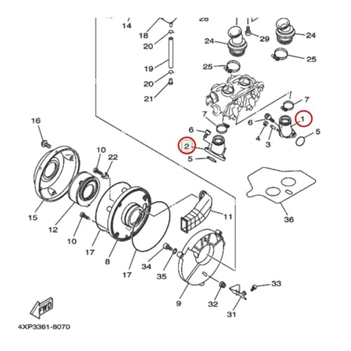 Adaptador de admisión para XVS650 preparado para tus rutas en carretera 3