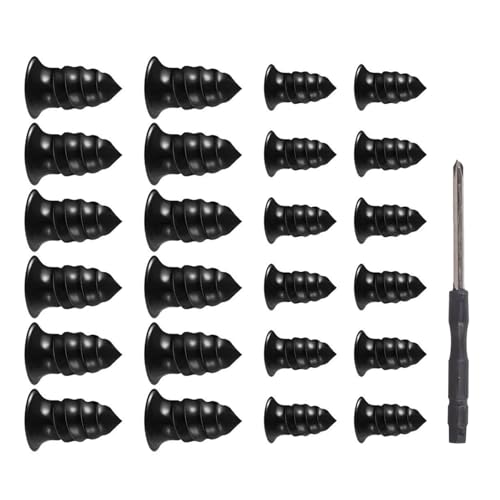 APGLSXY Assistenza stradale Tubeless Tire Repair Set per Scooter Bike Auto Riparazione Pneumatici Chiodi Viti Spina