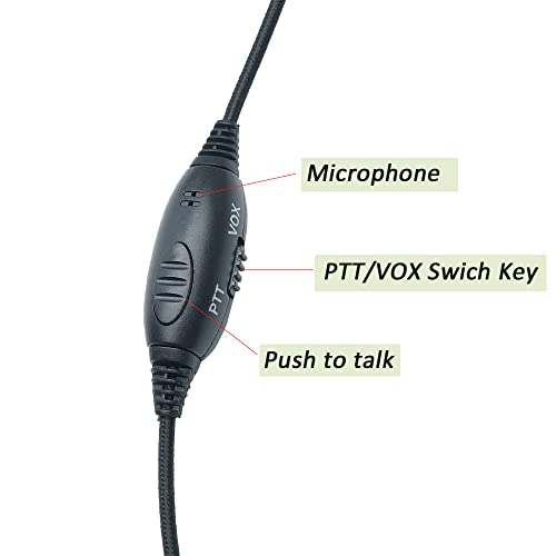 Casque talkie-walkie avec micro perche orientable et isolation acoustique - 4