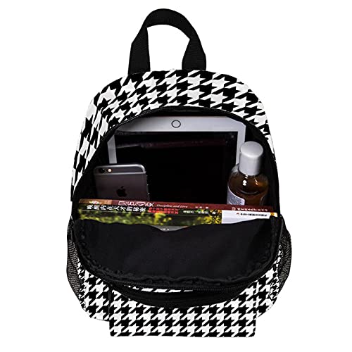 Sac à dos pour garçons et filles noir et rouge de 30,5 cm polyvalent - 5