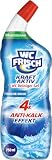 WC Frisch Toilettenreiniger Gel Ozeanfrische (750 ml), Kloreiniger | WC-Reiniger mit 4x Anti-Kalk-Effekt gegen Kalkablagerungen im Klo, Verfärbungen und Urinstein und Extra Glanzeffekt