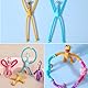 Reisverschluss-reparaturset, 4 Stück Giraffenaffen Saugnapf Spielzeug Kinder, Skalierbares Spielzeug Saugnapf Spinner Baby, Giraffe Spielzeug Geeignet für Dekompression Kinderspiel