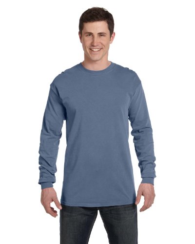 Comfort Colors C6014 Ringspun L-Sleeve T-Shirt - Blue Jean - L