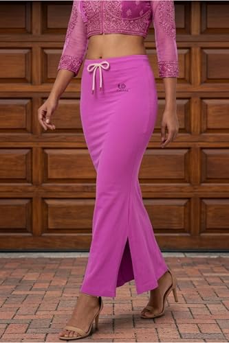 Image of Women's Saree Shapewear - Slim Fit Stretchable Petticoat for Sarees | Comfortable Waistband | Body Shaping Underskirt