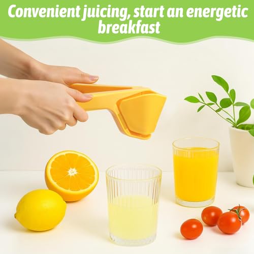 Portable Lemon Squeezers - Efficient Lime Squeezer Press, Manual Extractor, Juicer for Home, Office, and Outdoor Citrus Use - Image 3
