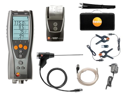 testo 327 Flue Gas Analyser Advanced Kit
