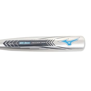WILL DRIVE 軟式バット シルバー/ブルー Amazon | MIZUNO(ミズノ) 軟式用 野球 バット 少年軟式用FRP製