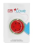 Prym Love Pin Cushion/Pattern Weight-Melon Pincushion, Red