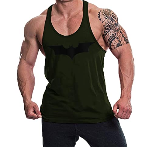 Image of THE BLAZZE 0051 Men's Tank Tops Muscle Gym Bodybuilding Vest Fitness Workout Train Stringers