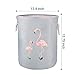 Miracle Baby Storage Bin，Canvas Fabric Collapsible Organizer Basket Large Sized，Organizer Basket for Laundry Hamper,Toy Bins,Gift Baskets, Bedroom, Clothes,Baby Nursery，40 x 35 x 6.5 cm