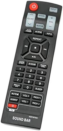 VINABTY AKB73575401 Remote Control Replaced for LG Soundbar NB5540 Nb2430A NB4540 Nb5541 NB3530A LAP440 Nb4542 NB3520A