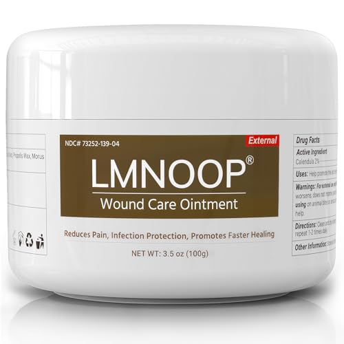 LMNOOP Bed Sore Cream Fast Healing Natural Bed Sore Ointment for Bed Sores Leg Ulcers Wounds & Skin Irritations Herbal Treatment for Pressure Sores Cuts Diabetic Wounds & Fast Skin Repair