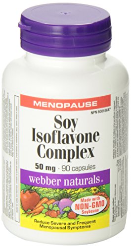 Webber Naturals Soy Isoflavones 50Mg 90 Capsules #TOP4