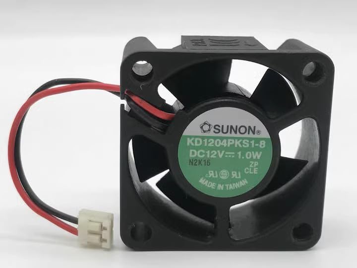 KD1204PKS1-8 DC12V 4CM Cooling Fan - 1.0W, Compact Size, High Efficiency