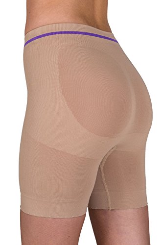 CzSalus Ladies Spanx slimming, shaping Boxer in emana® - Black size XL - Image 2