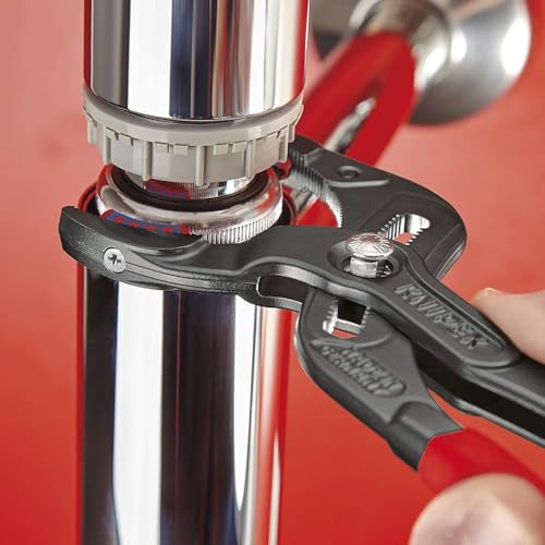 Knipex Tools 81 11 250 SBA 10" Pipe and Connector Pliers with Soft Jaws (843221021412) by KNIPEX - Image 5