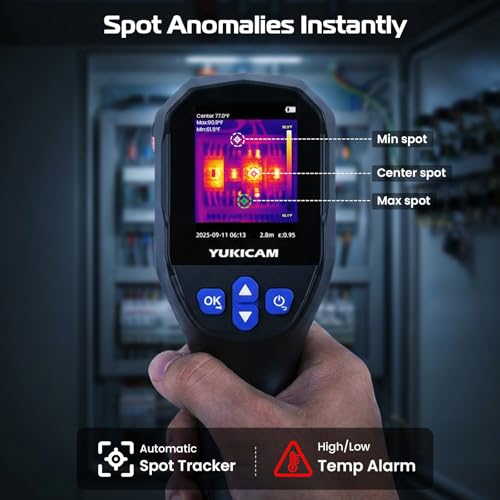 Thermal Camera for Home Inspection, Dual-Light 240×240 Infrared Thermal Imaging Camera - image 6