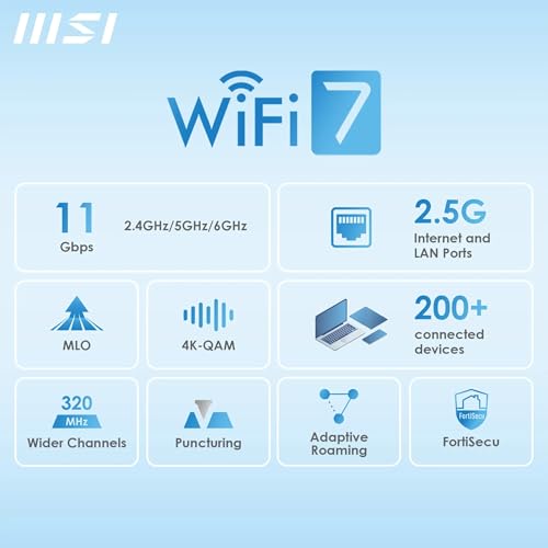 Roamii BE Pro WiFi 7 BE11000 2 PACK – Sistema Wi-Fi per tutta la casa, porte 2,5 G, sicurezza avanzata e controlli parentali, con supporto VPN - Powerline - Immagine 1